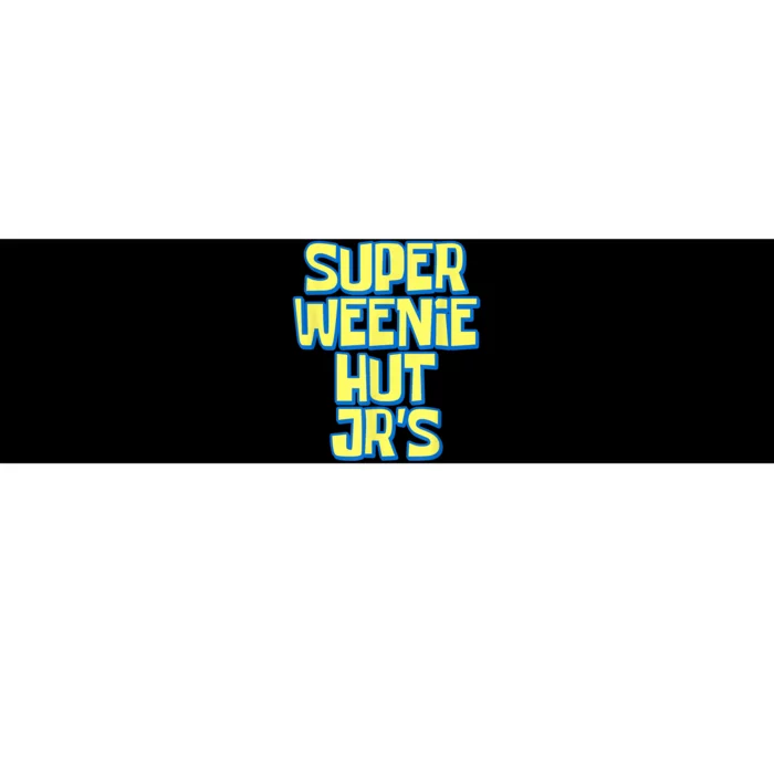 Super Weenie Hut Jr's Official Kiddie Club Member Top Bumper Sticker