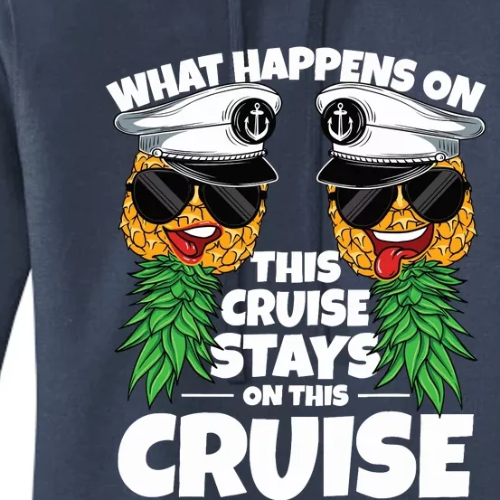 Swinger What Happens On This Cruise Stays On This Cruise Women's Pullover Hoodie