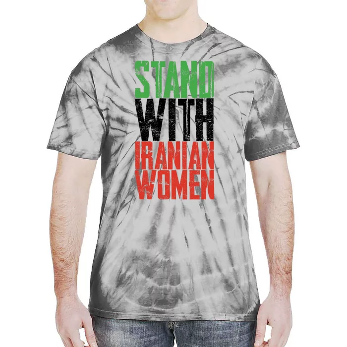 Stand With Iranian Women Tie-Dye T-Shirt