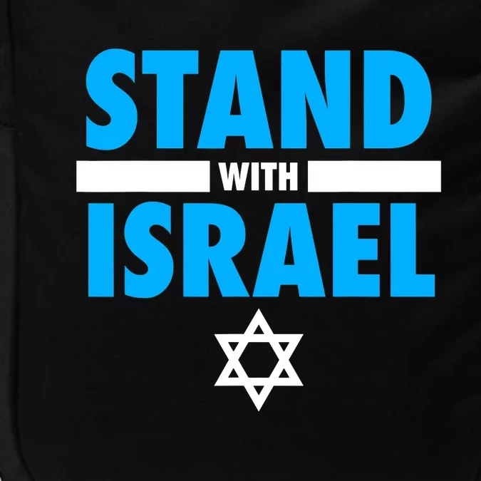 Stand With Israel Strong Save Israel Impact Tech Backpack