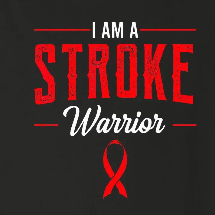 Stroke Warrior Ischemic Neurologists Red Ribbon Gift Idea Toddler Long Sleeve Shirt