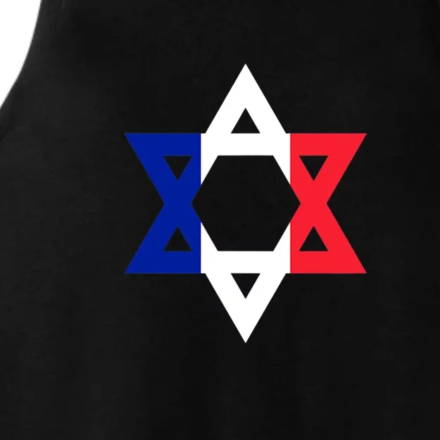 Stand With Israel Support Israel Ladies Tri-Blend Wicking Tank