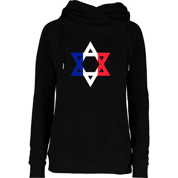 Stand With Israel Support Israel Womens Funnel Neck Pullover Hood