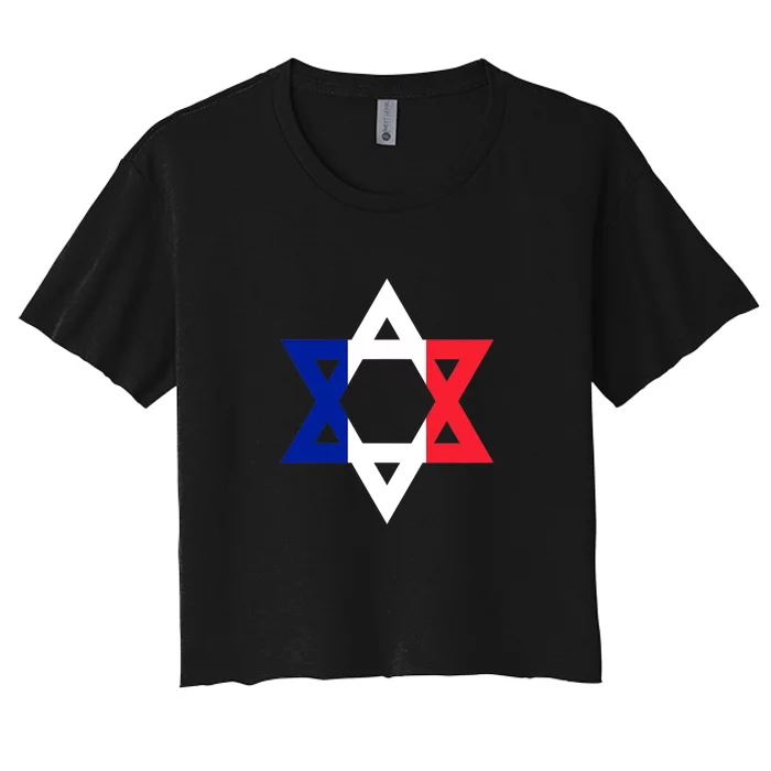 Stand With Israel Support Israel Women's Crop Top Tee