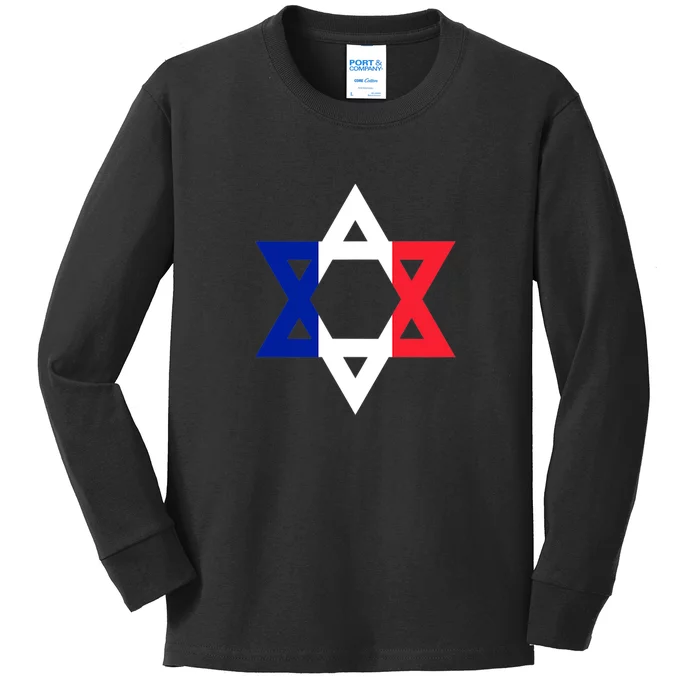 Stand With Israel Support Israel Kids Long Sleeve Shirt