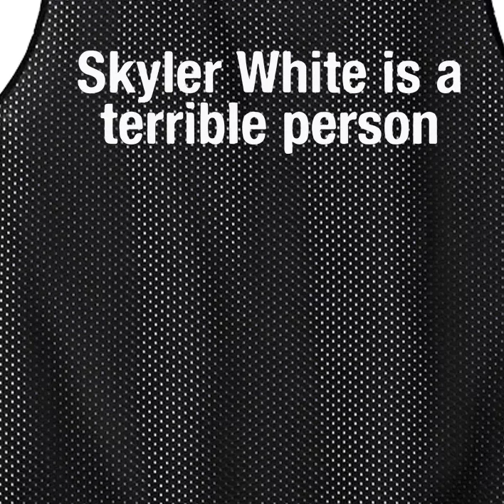 Skyler White Is A Terrible Person Mesh Reversible Basketball Jersey Tank