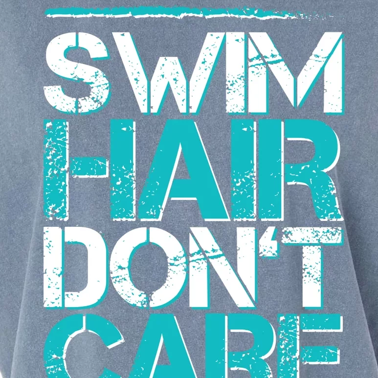 Swim Hair Don't Care Garment-Dyed Women's Muscle Tee