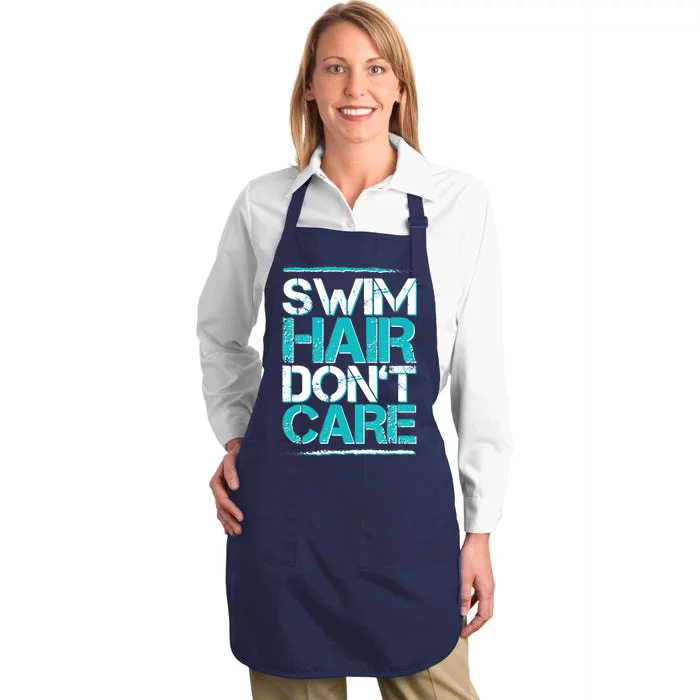 Swim Hair Don't Care Full-Length Apron With Pocket