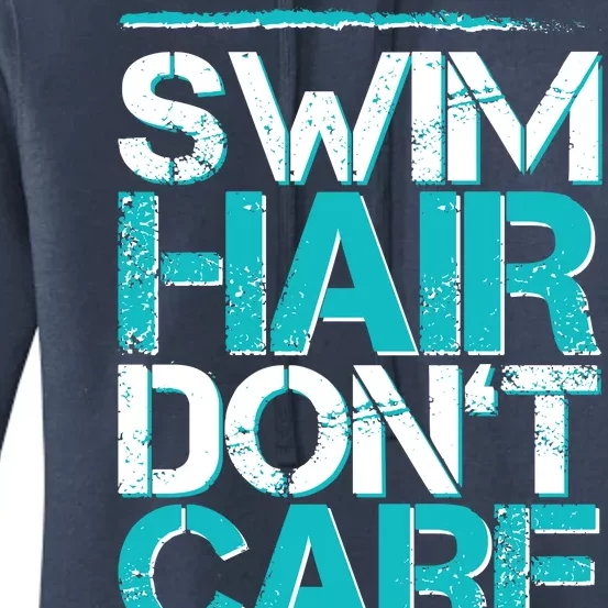 Swim Hair Don't Care Women's Pullover Hoodie