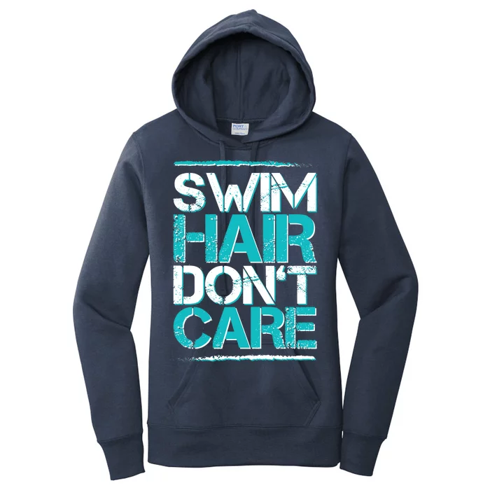 Swim Hair Don't Care Women's Pullover Hoodie