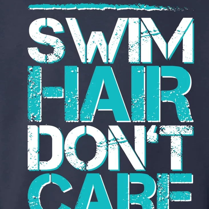 Swim Hair Don't Care Toddler Hoodie