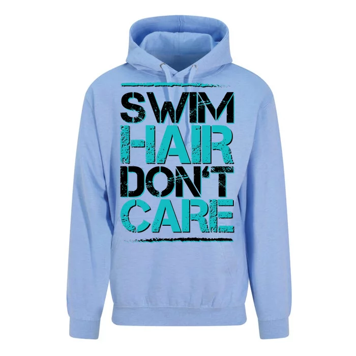 Swim Hair Don't Care Unisex Surf Hoodie