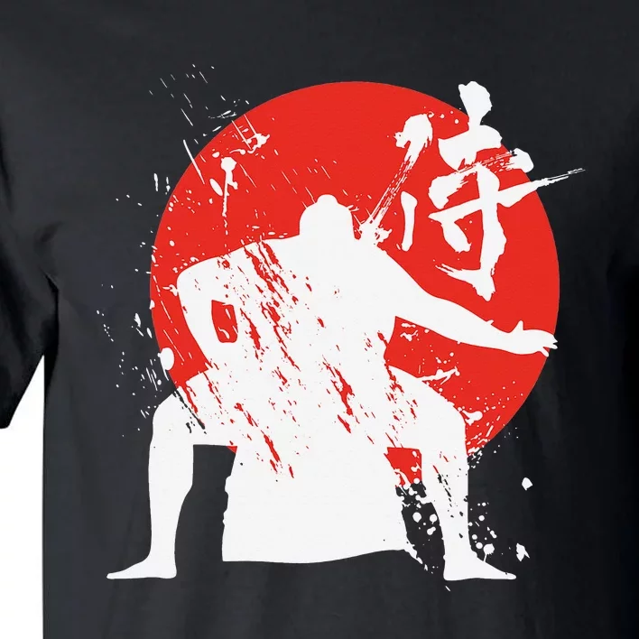 Sumo Wrestler Japanese Kanji Japan Wrestling Tall T-Shirt