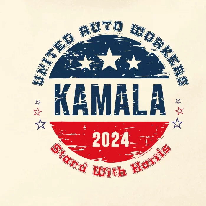 Stand With Kamala Harris Trump Is A Scab Vote Harris 2024 Zip Tote Bag