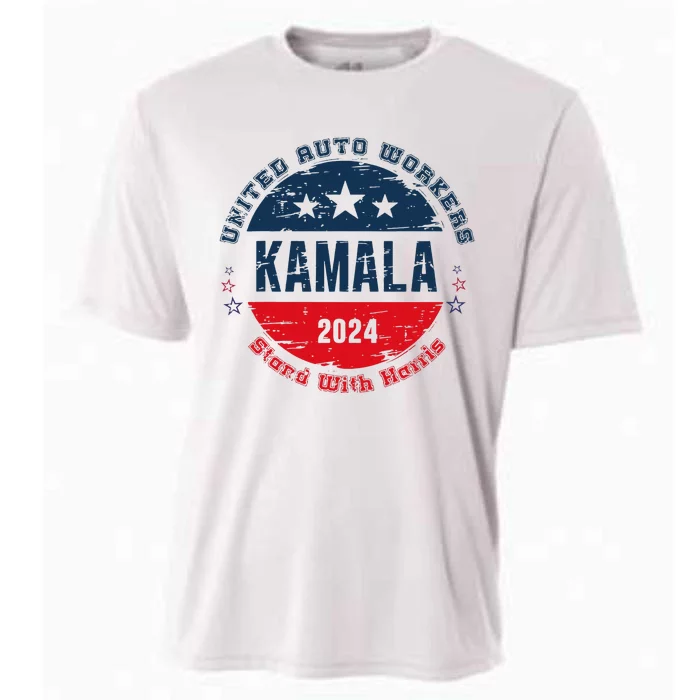 Stand With Kamala Harris Trump Is A Scab Vote Harris 2024 Cooling Performance Crew T-Shirt