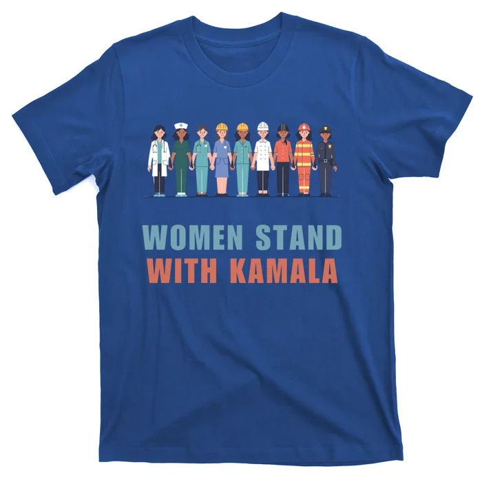 Stand With Kamala Walz Madam President Unity Harris Gift T-Shirt