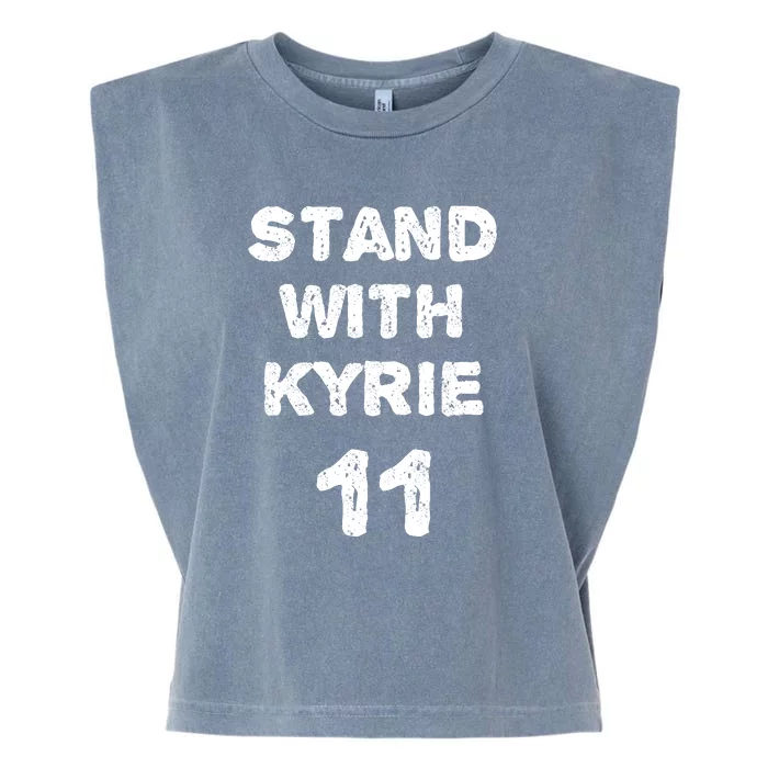 Stand With Kyrie Garment-Dyed Women's Muscle Tee