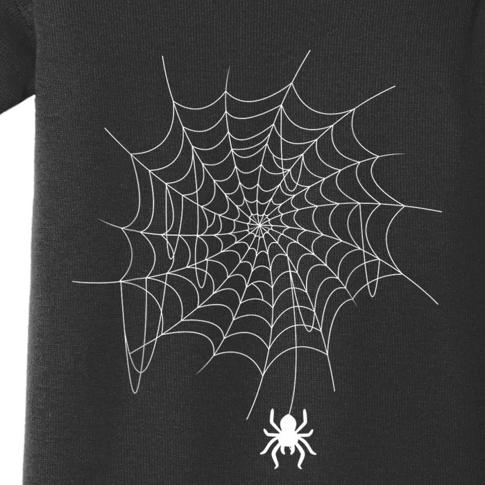 Spider Web Lazy Diy Halloween Costume Baby Bodysuit