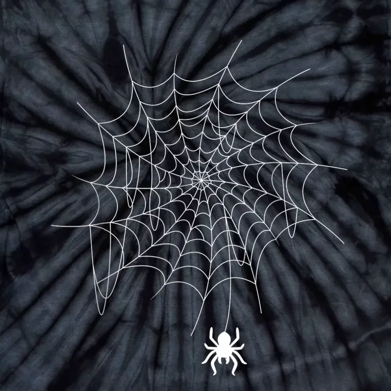 Spider Web Lazy Diy Halloween Costume Tie-Dye T-Shirt