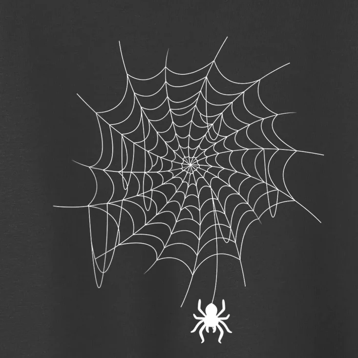 Spider Web Lazy Diy Halloween Costume Toddler T-Shirt