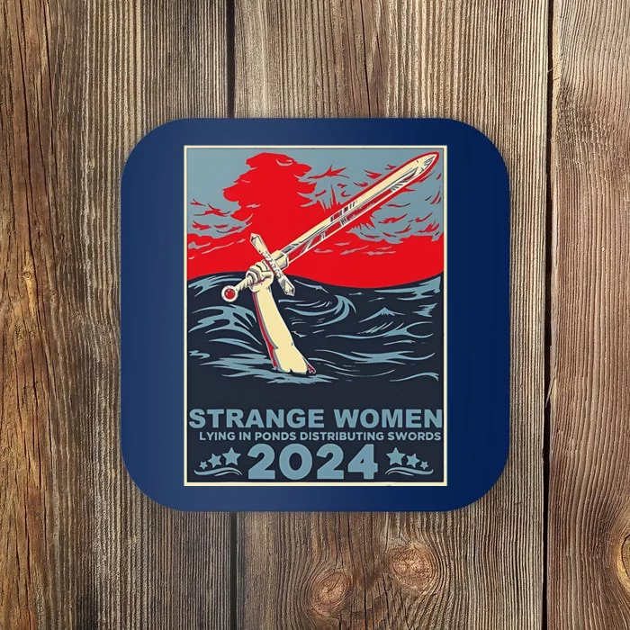 Strange Women Lying In Ponds 2024 Coaster