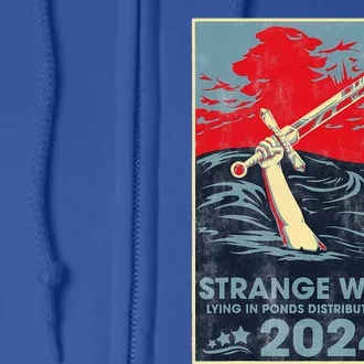 Strange Women Lying In Ponds Distributing Swords 2024 Full Zip Hoodie