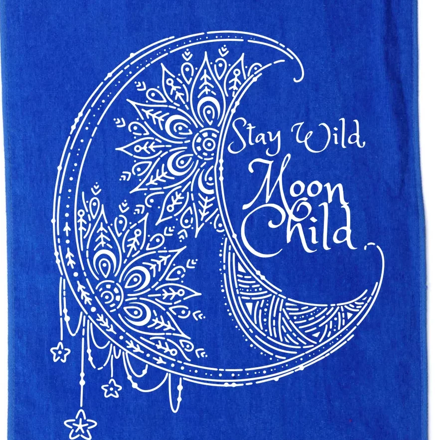 Stay Wild Moon Child Platinum Collection Golf Towel