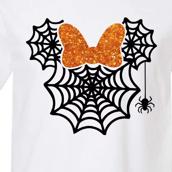 Spider Web Mouse Halloween Costume Cute Garment-Dyed Heavyweight T-Shirt