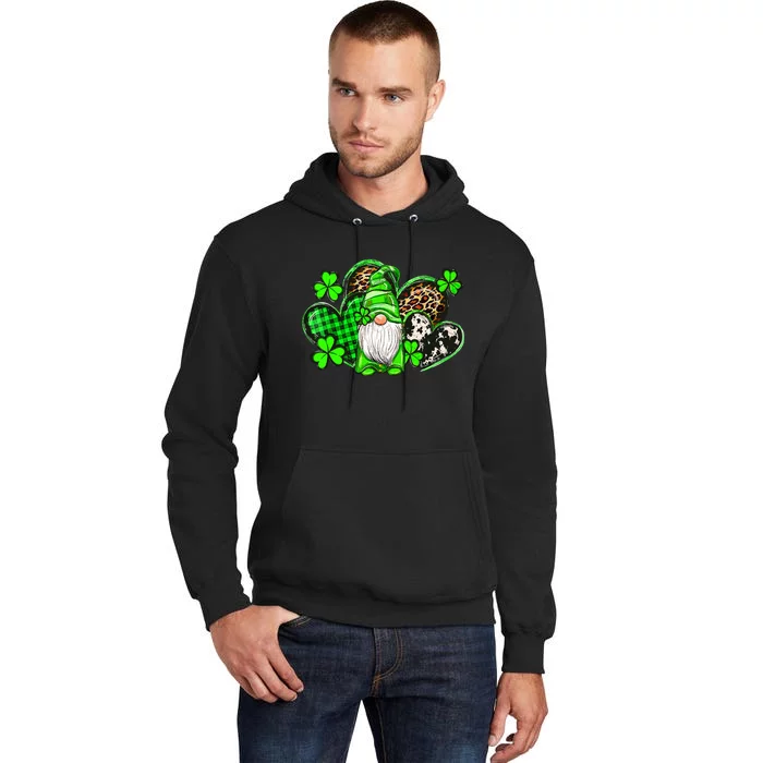 Shenanigans With My Gnomies St Patricks Day Gnome Shamrock Tall Hoodie