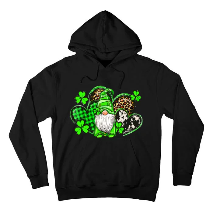 Shenanigans With My Gnomies St Patricks Day Gnome Shamrock Tall Hoodie