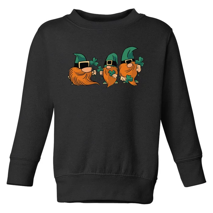 Shenanigans With My Gnomies, St Patricks Gnome Toddler Sweatshirt