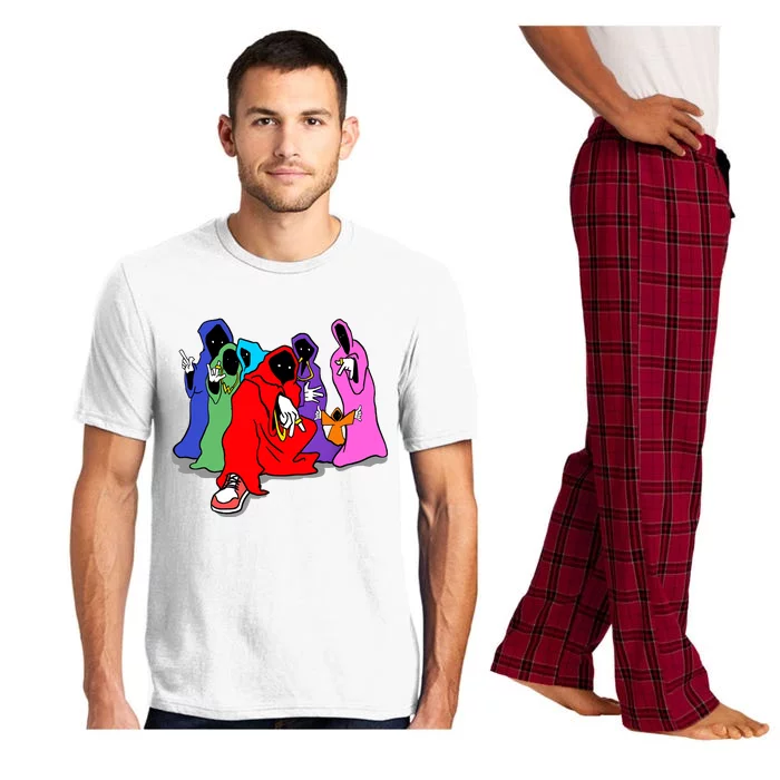 Shadow Wizard Money Gang We Love Casting Spells Funny Meme Shadow Wizard Pajama Set