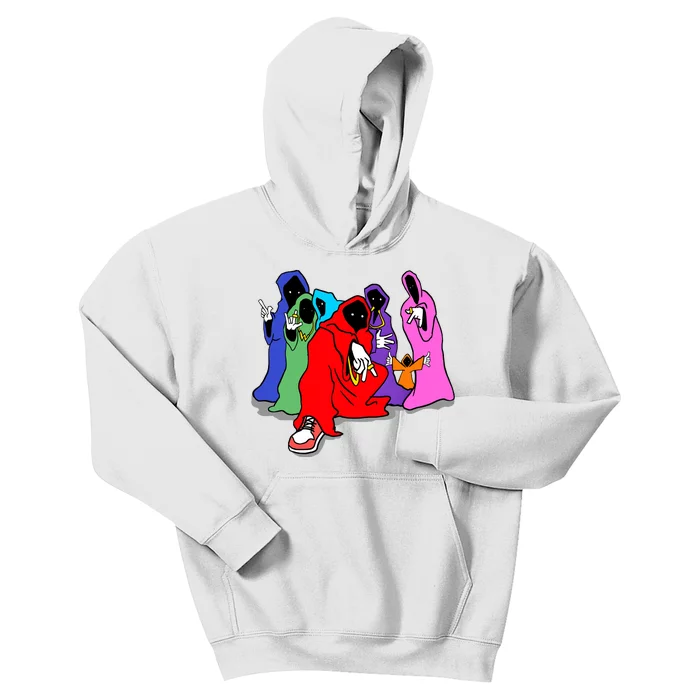 Shadow Wizard Money Gang We Love Casting Spells Funny Meme Shadow Wizard Kids Hoodie