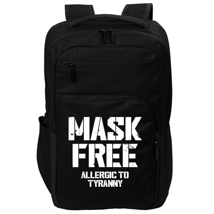 Steve Wearing Mask Free Allergic To Tyranny Impact Tech Backpack