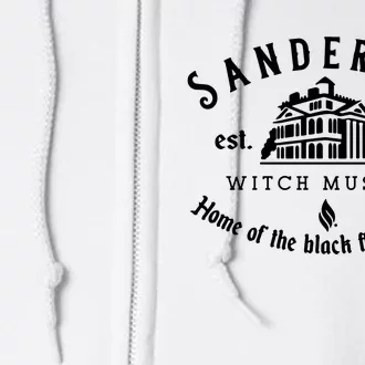 Sanderson Witch Museum Home Of The Black Flame Candle Est 1693 Full Zip Hoodie