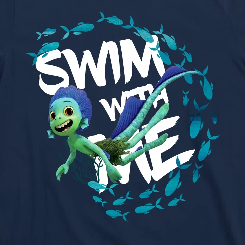 Swim With Me Cute Cartoon Mermaid T-Shirt