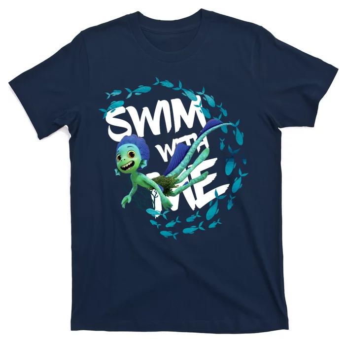 Swim With Me Cute Cartoon Mermaid T-Shirt