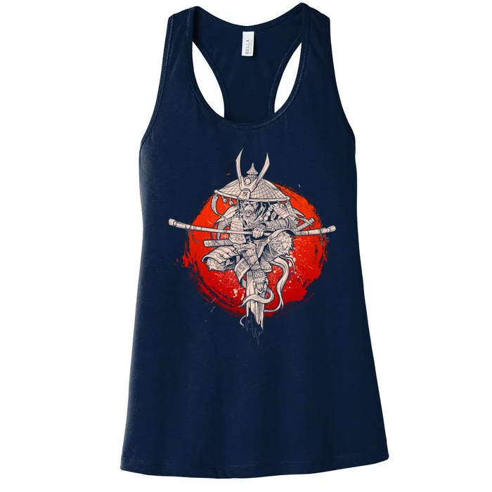 Samurai Warrior Monkey King Women's Racerback Tank