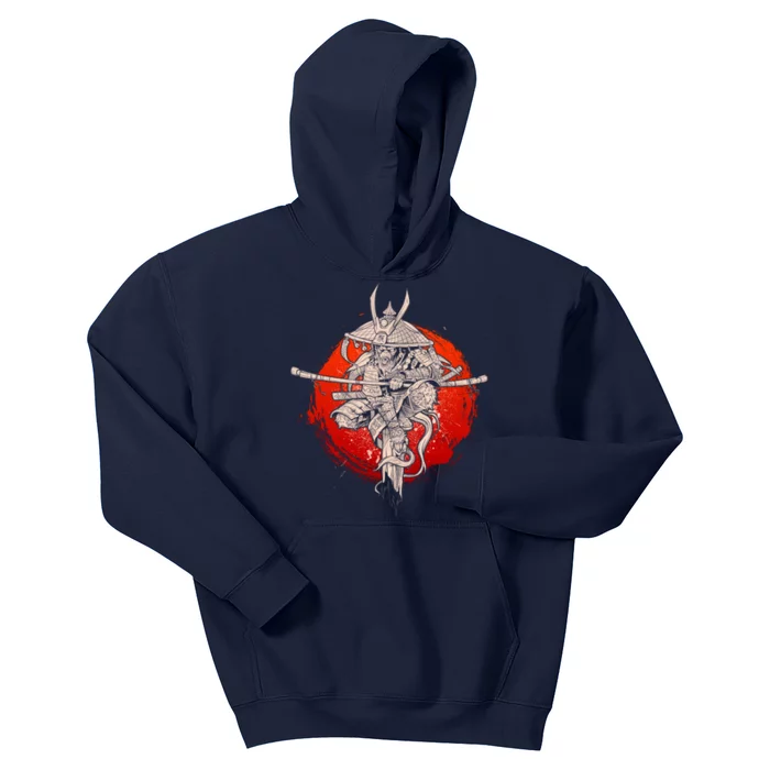 Samurai Warrior Monkey King Kids Hoodie