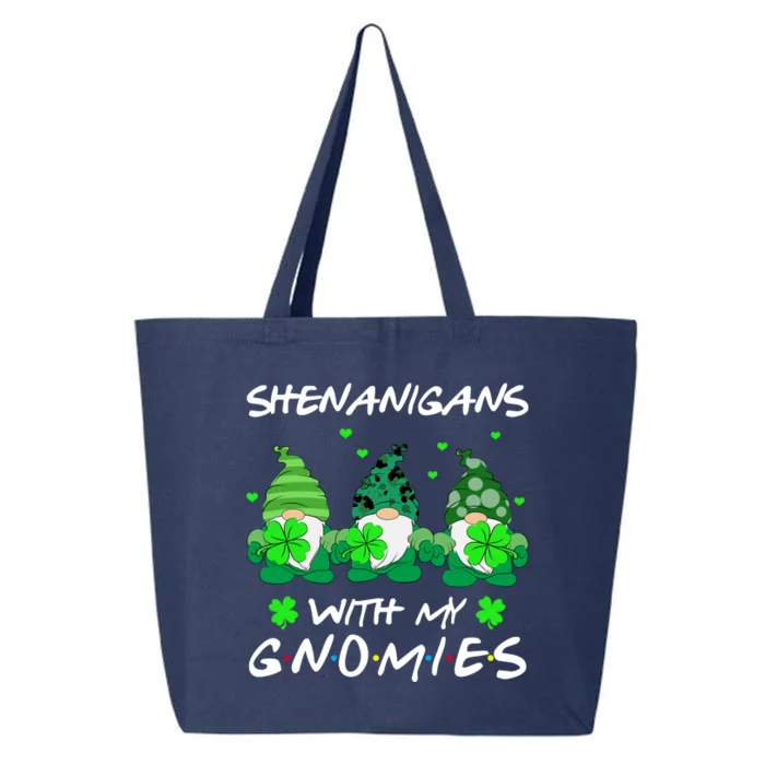 Shenanigans With My Gnomies Shamrock St Patricks Day 25L Jumbo Tote