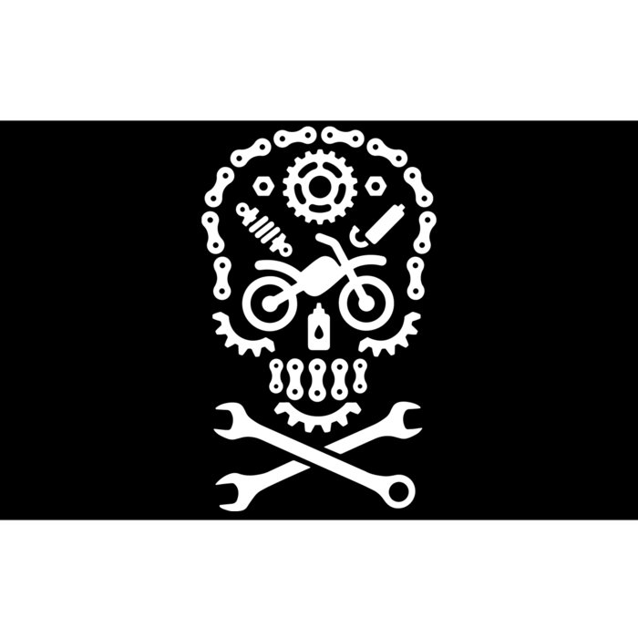 Skull Wrench Mechanic Tools Garage Car Mechanic Bumper Sticker