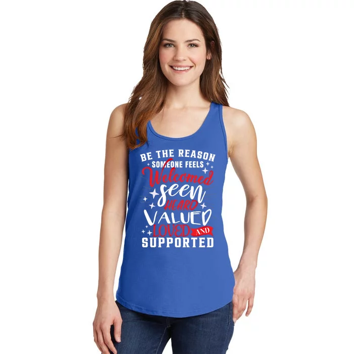 Social Worker Month School Social Worker Gift Ladies Essential Tank