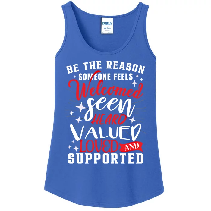 Social Worker Month School Social Worker Gift Ladies Essential Tank