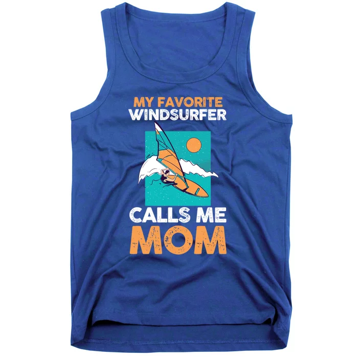 Surfing Windsurfing Mom Mother Windsurfer Cool Gift Tank Top