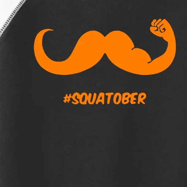 Squatober Workout Month Toddler Fine Jersey T-Shirt