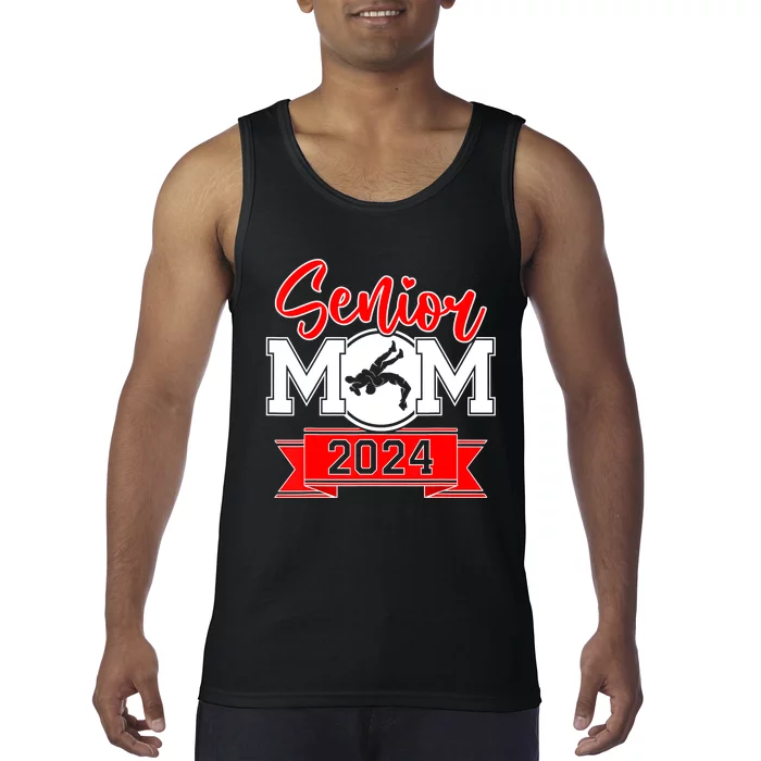 Senior Wrestling Mom Class Of 2024 Tank Top