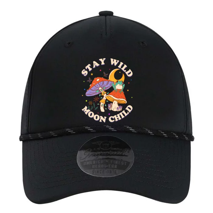 Stay Wild Moon Child Hippie Mushroom Nature Peace Performance The Dyno Cap