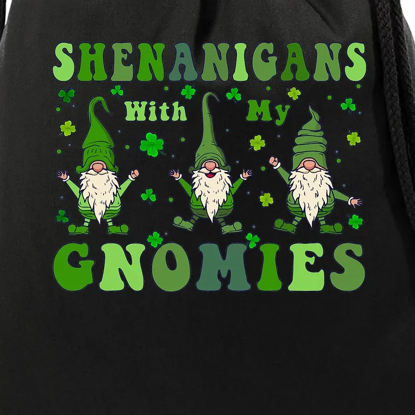 Shenanigans With My Gnomies Drawstring Bag