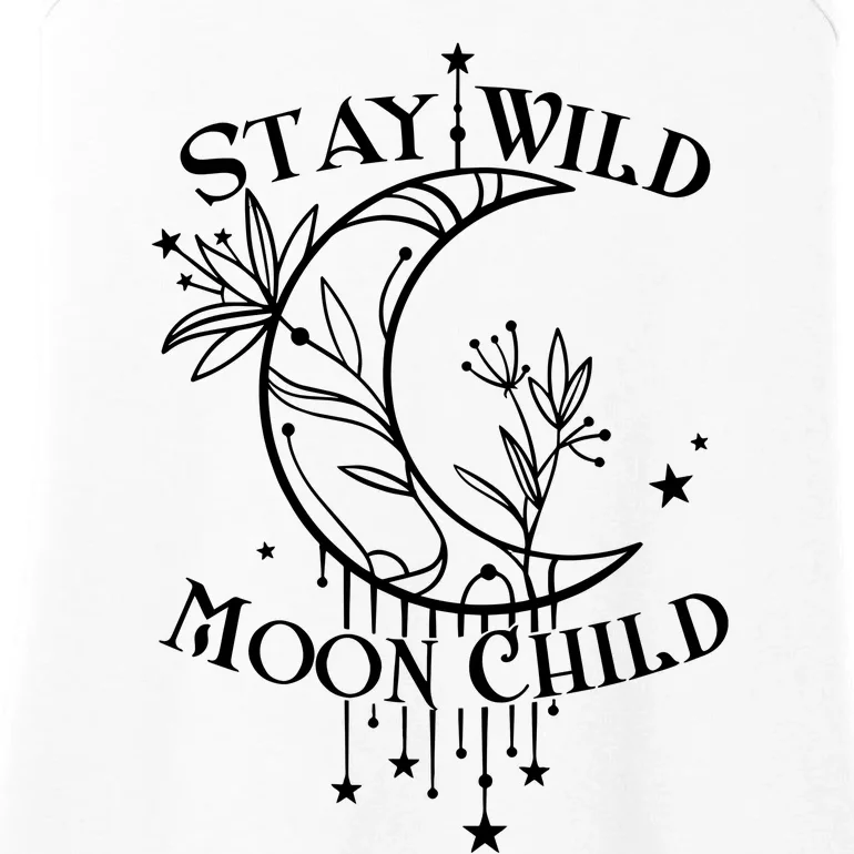 Stay Wild Moon Child Ladies Essential Tank