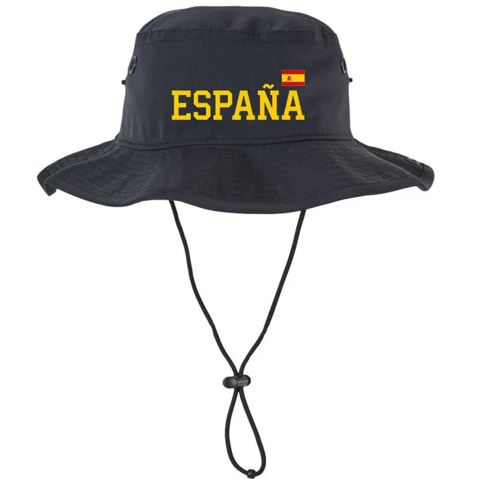 Spain Women Men Kids Spanish Flag Red España Legacy Cool Fit Booney Bucket Hat